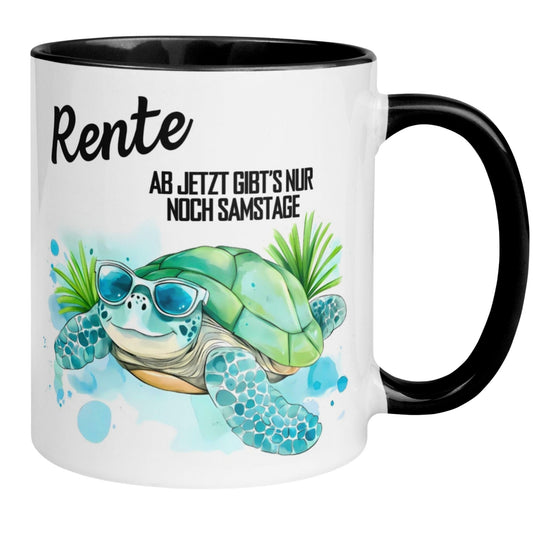 Personalisiert Tasse für Rente
