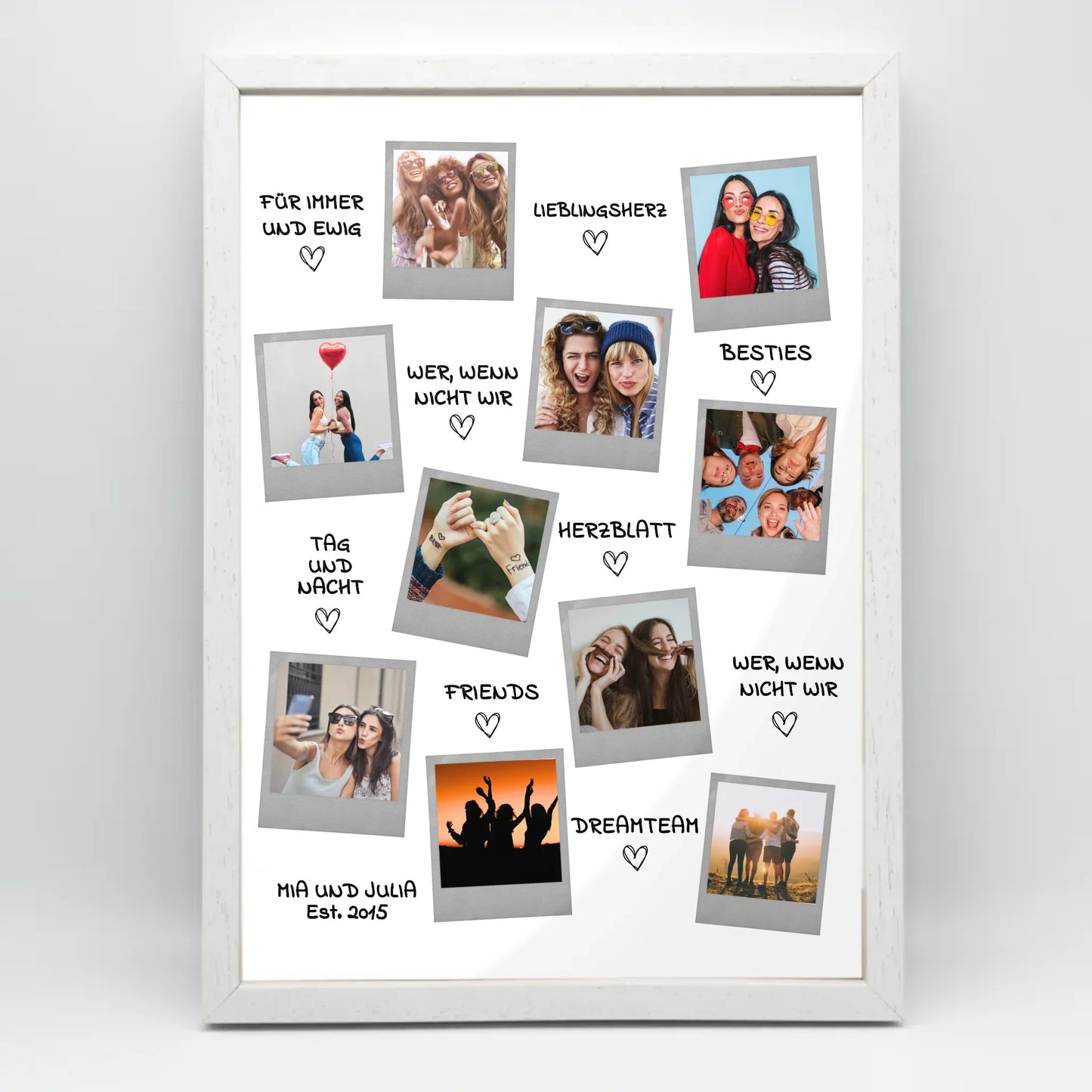 Personalisierte Poster für Beste Freundin