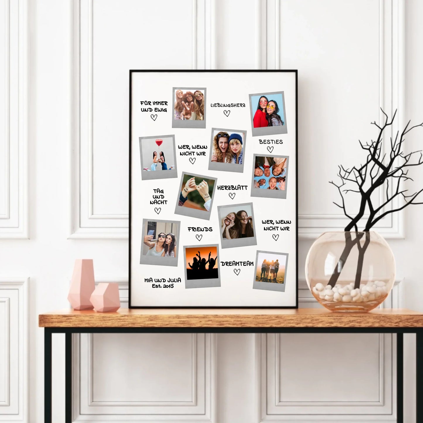 Personalisierte Poster für Beste Freundin