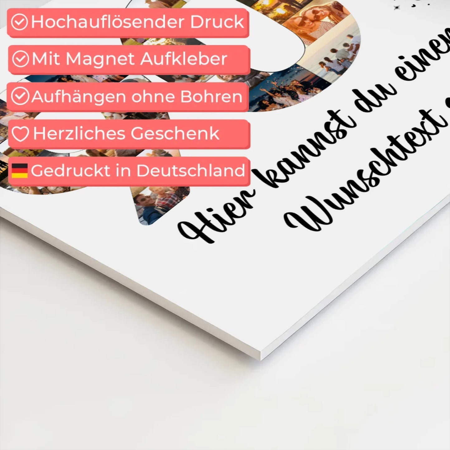 Personalisierte Poster für 90. Geburtstag