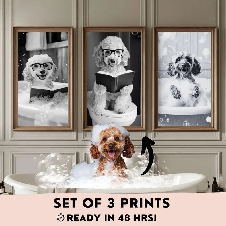 Personalisierte Poster für den Hundebesitzer