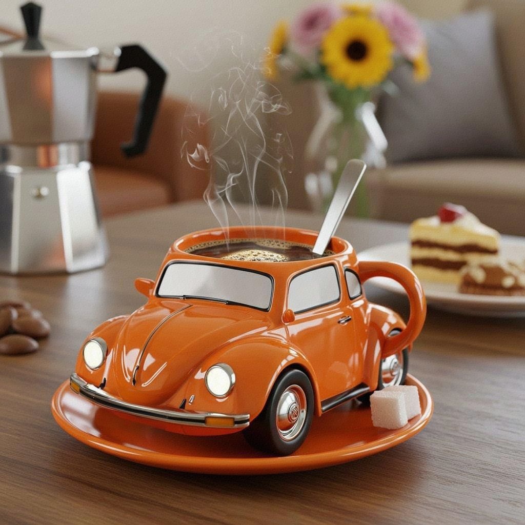 BeetleBrew – Keramik-Kaffeetasse