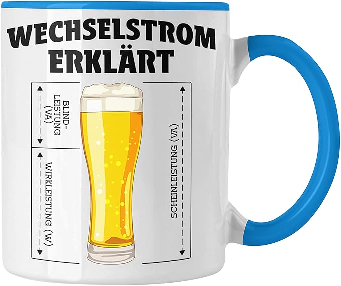 Witziger Technik-Kaffeebecher: Elektro-Lexikon Design – Ideal für Ingenieure