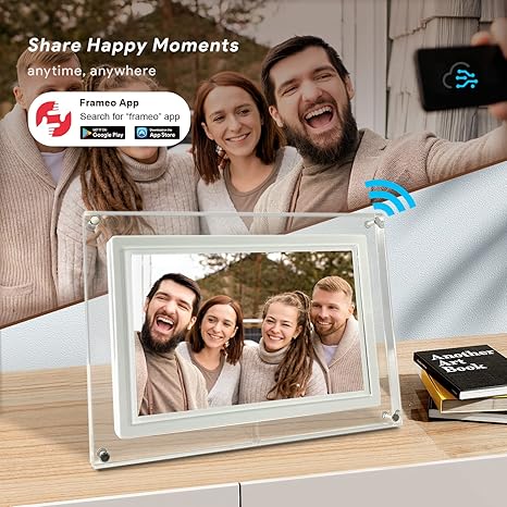 10,1 Zoll Digitaler Bilderrahmen aus Acryl