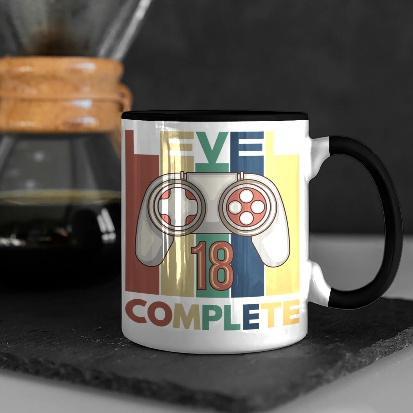 Personalisierte Tasse zum 18. Geburtstag