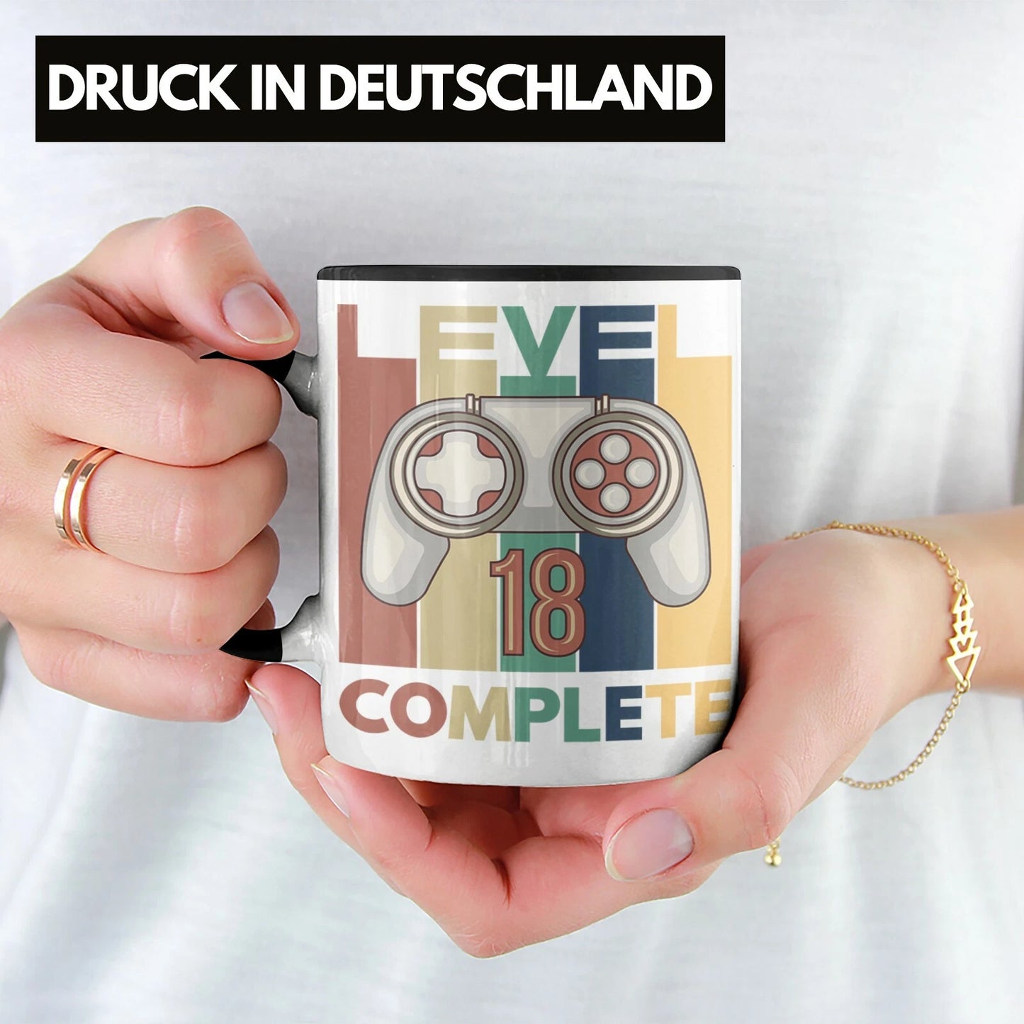 Personalisierte Tasse zum 18. Geburtstag