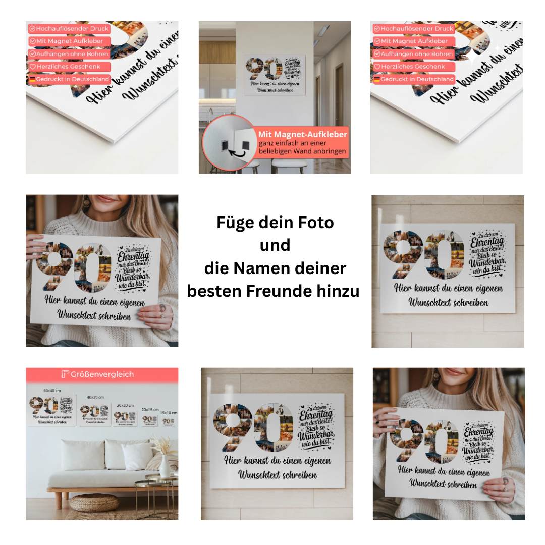 Geschenk zum 90. Geburtstag