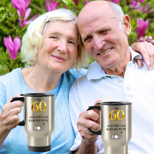 60. Geburtstag Reisebecher