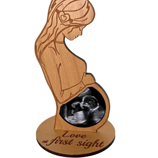 Ultraschall-Bilderrahmen mit personalisierbarem Foto