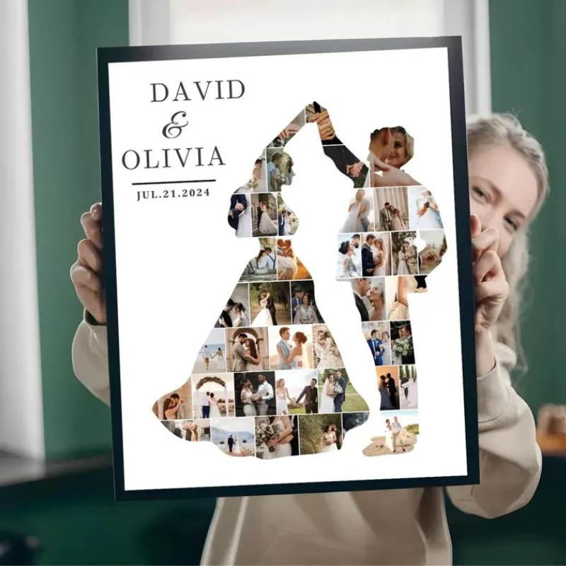 Personalisierte Poster für einen Hochzeit