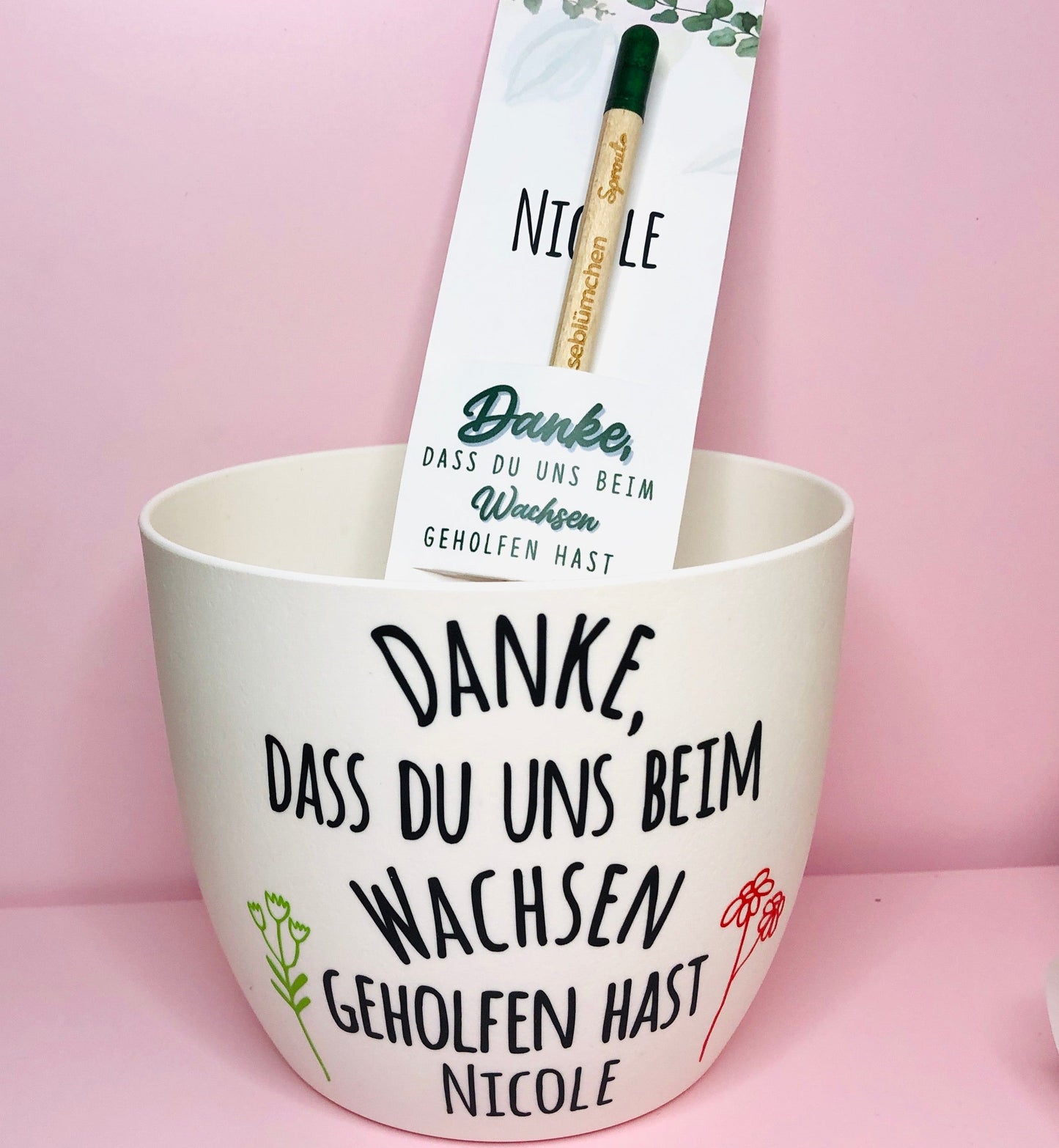 Bleistift zum Einpflanzen Set
