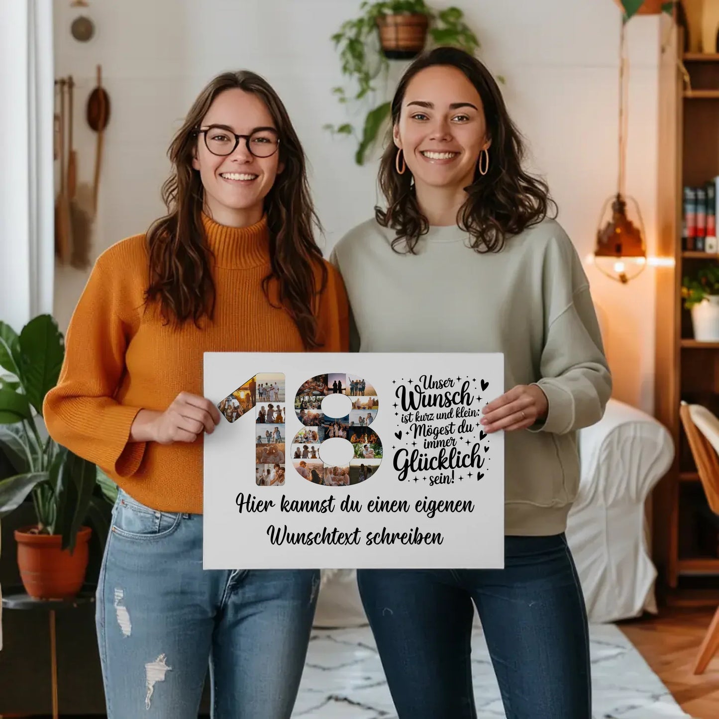 Personalisierte Poster für 18. Geburtstag
