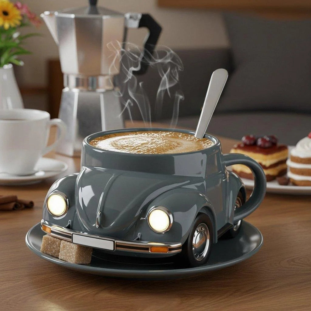 BeetleBrew – Keramik-Kaffeetasse