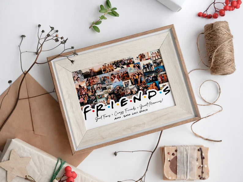 Personalisiertes Poster-Geschenk für die Beste Freundin