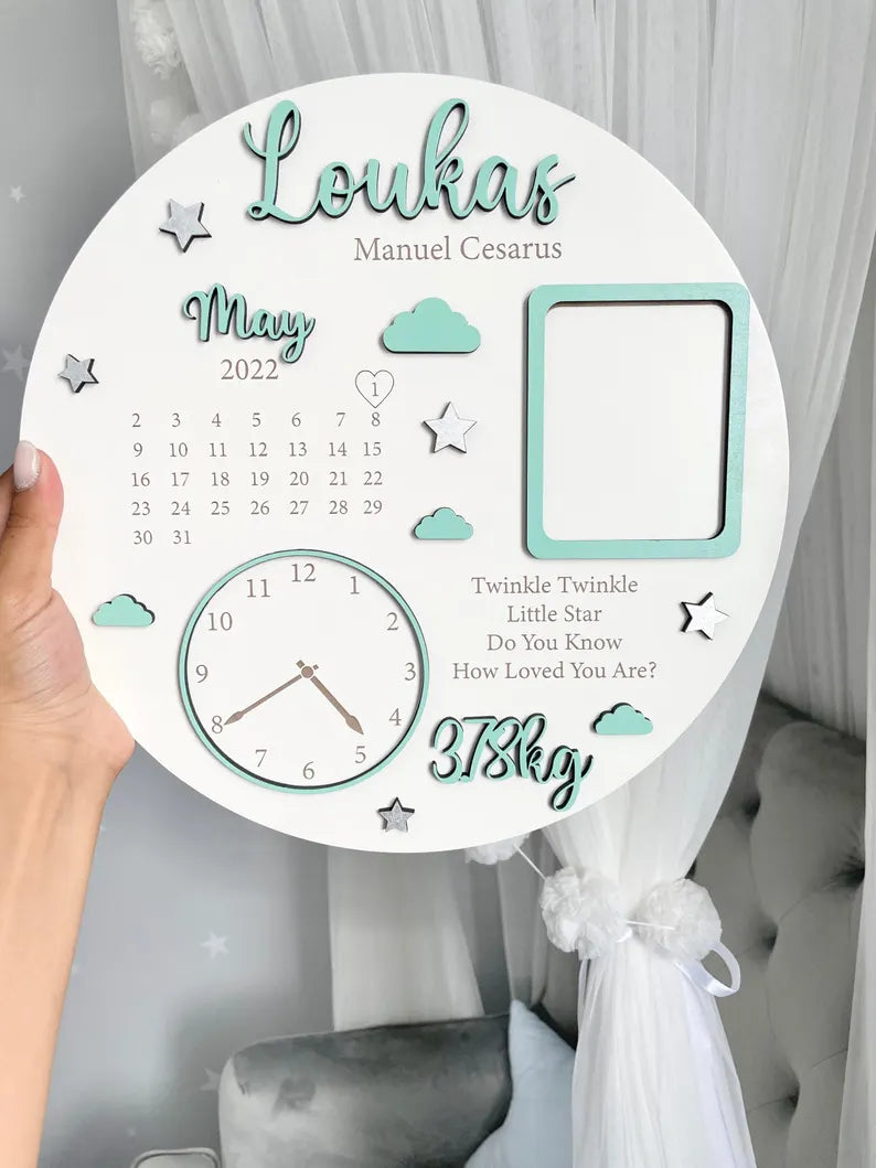 Baby-Foto-Erinnerungsgeschenk