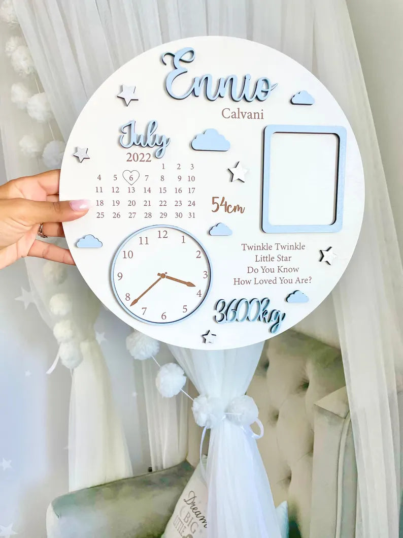 Baby-Foto-Erinnerungsgeschenk