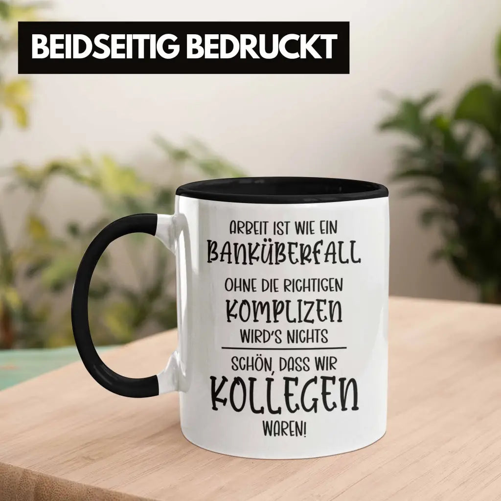 Jobwechsel Tasse Abschied für Kollegen