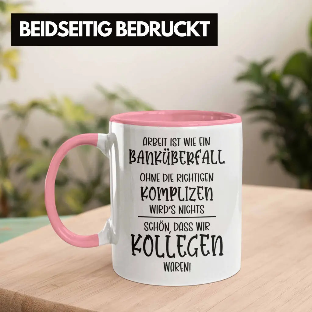 Jobwechsel Tasse Abschied für Kollegen