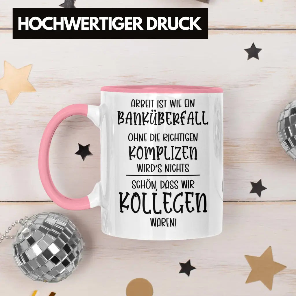 Jobwechsel Tasse Abschied für Kollegen