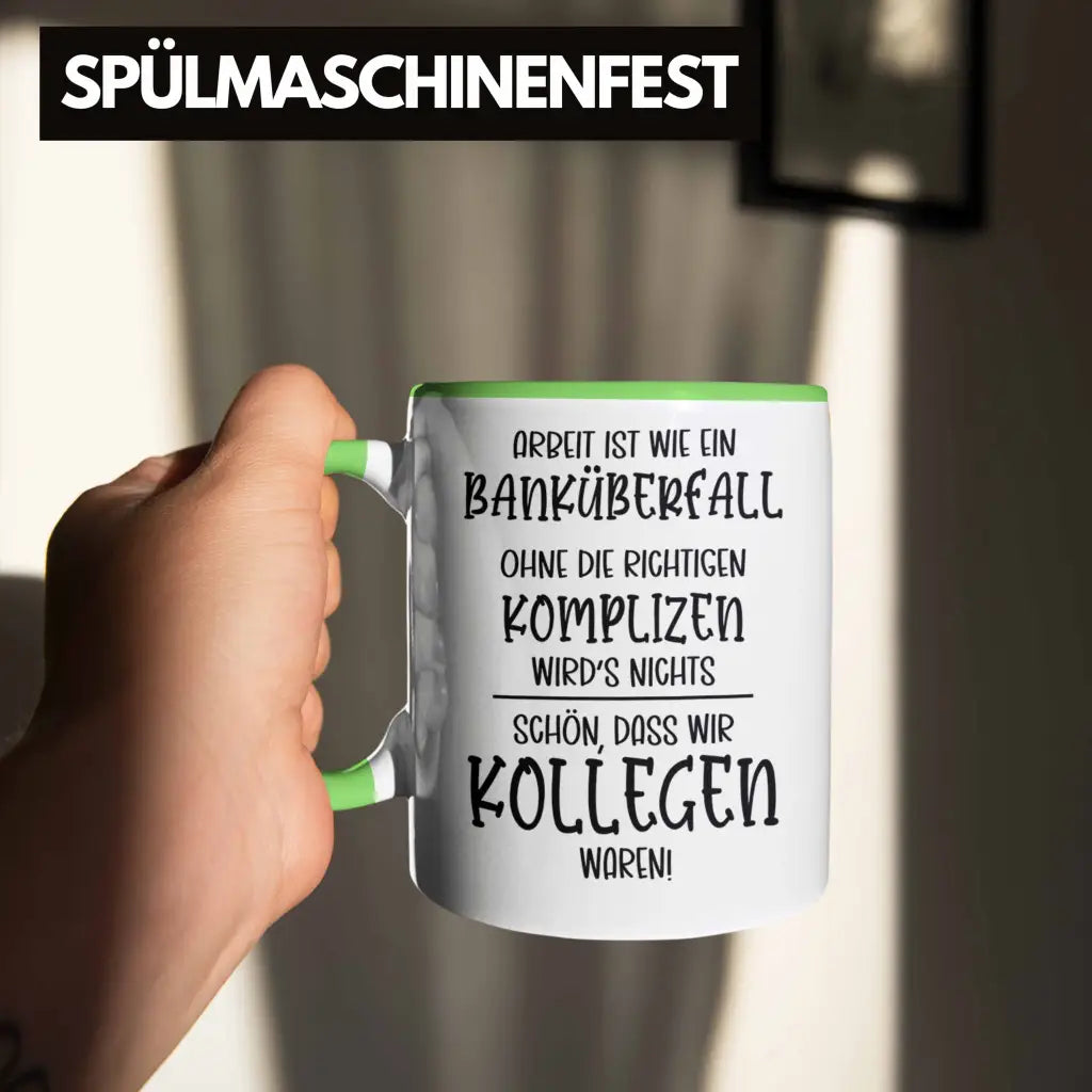Jobwechsel Tasse Abschied für Kollegen
