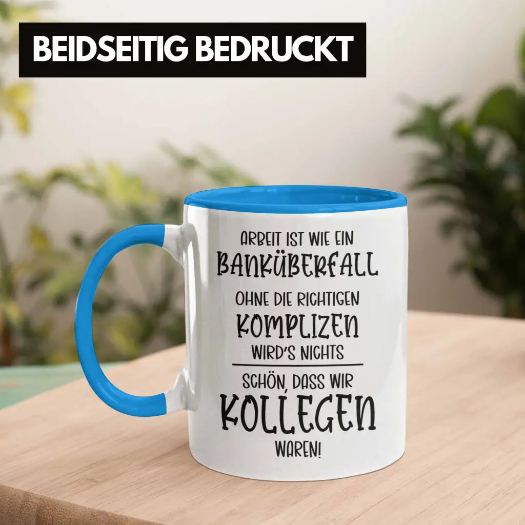 Jobwechsel Tasse Abschied für Kollegen