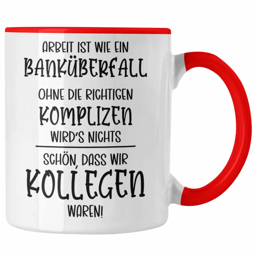 Jobwechsel Tasse Abschied für Kollegen