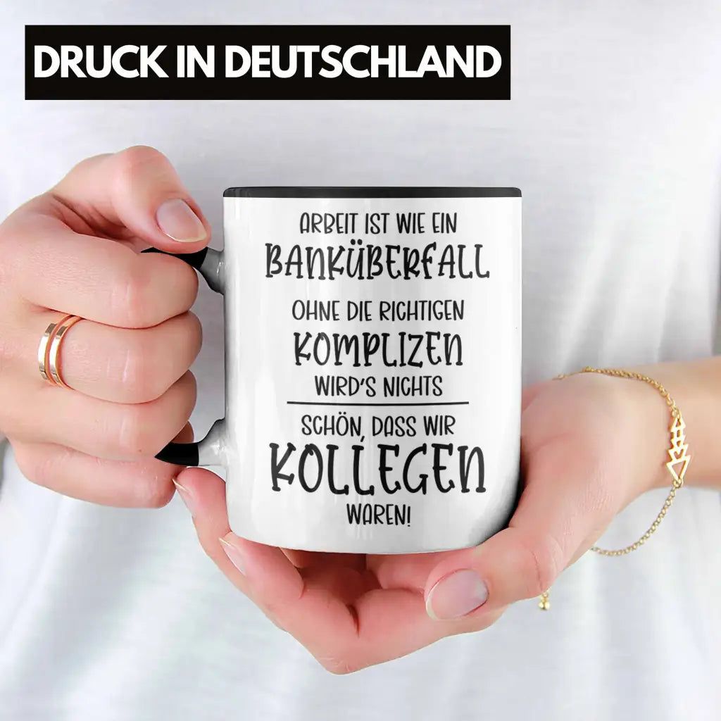 Jobwechsel Tasse Abschied für Kollegen