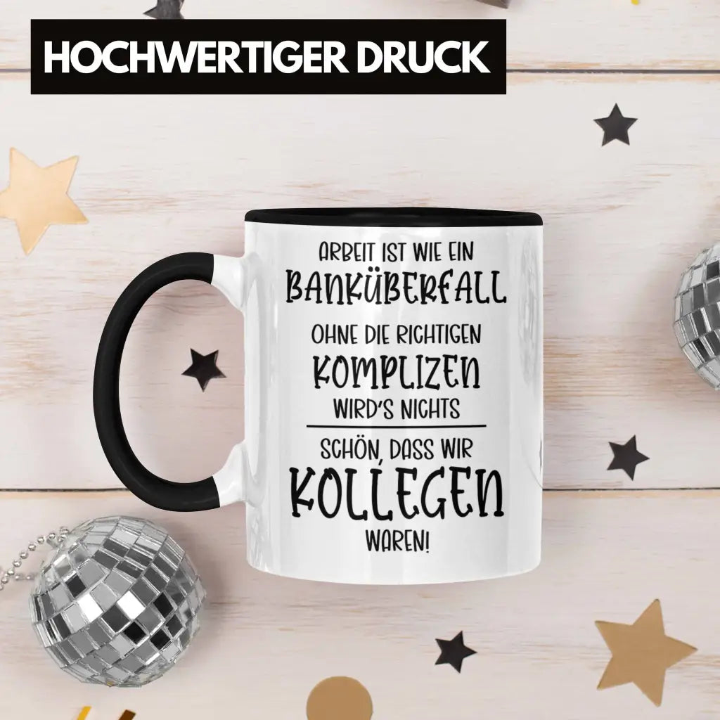 Jobwechsel Tasse Abschied für Kollegen