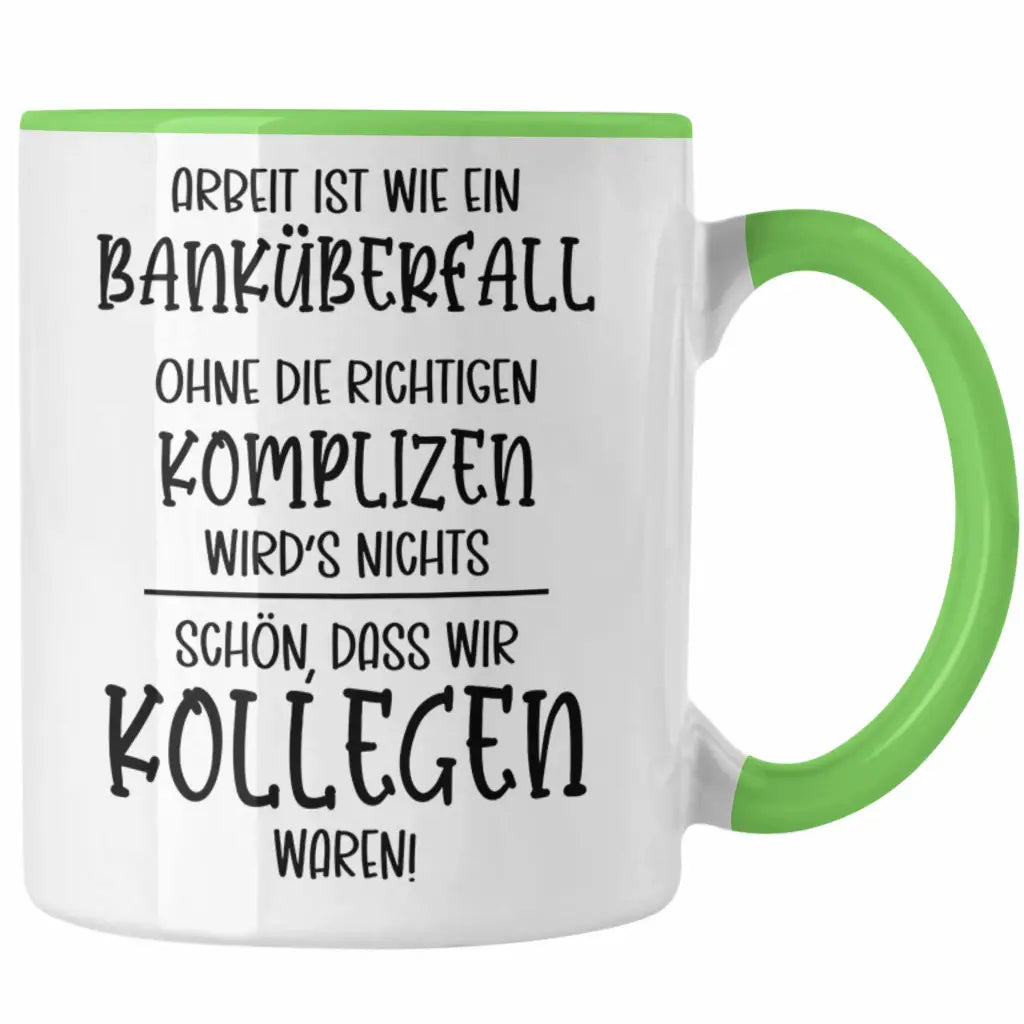 Jobwechsel Tasse Abschied für Kollegen