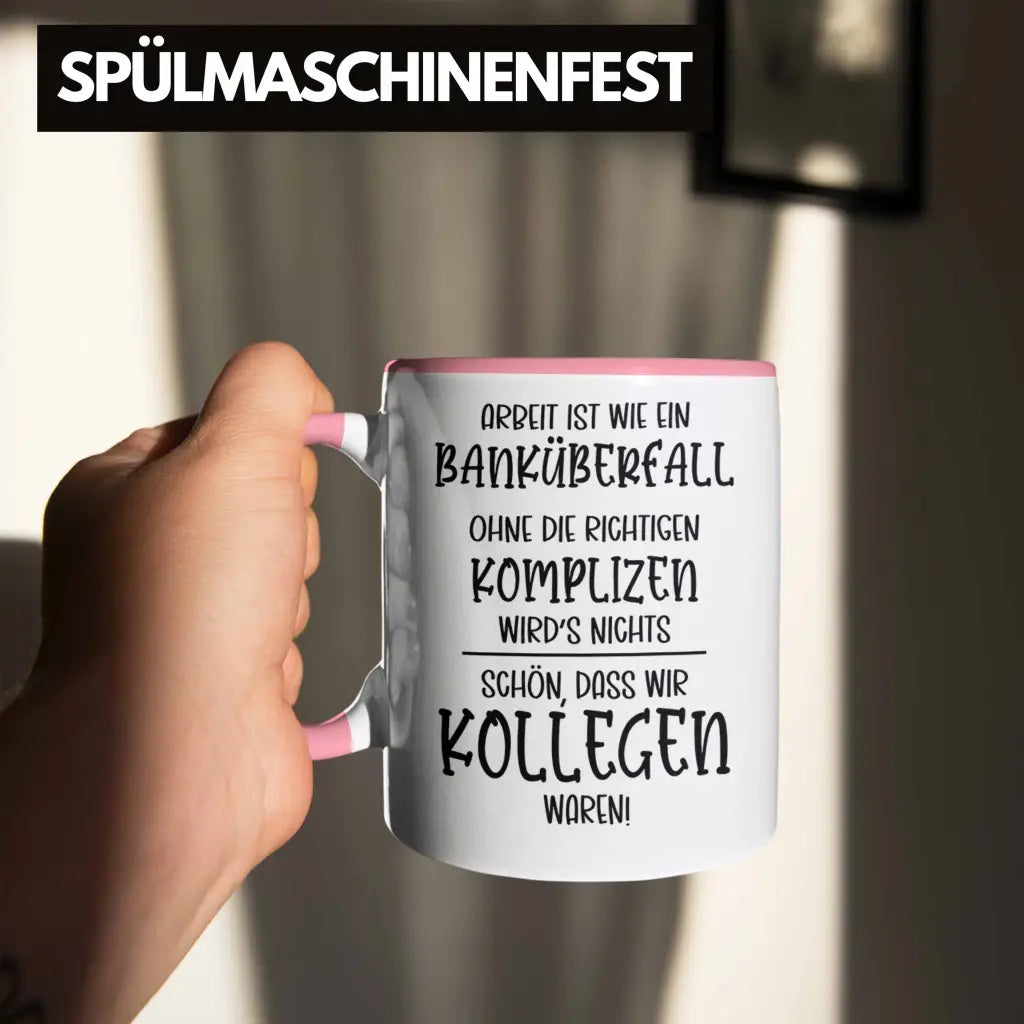 Jobwechsel Tasse Abschied für Kollegen