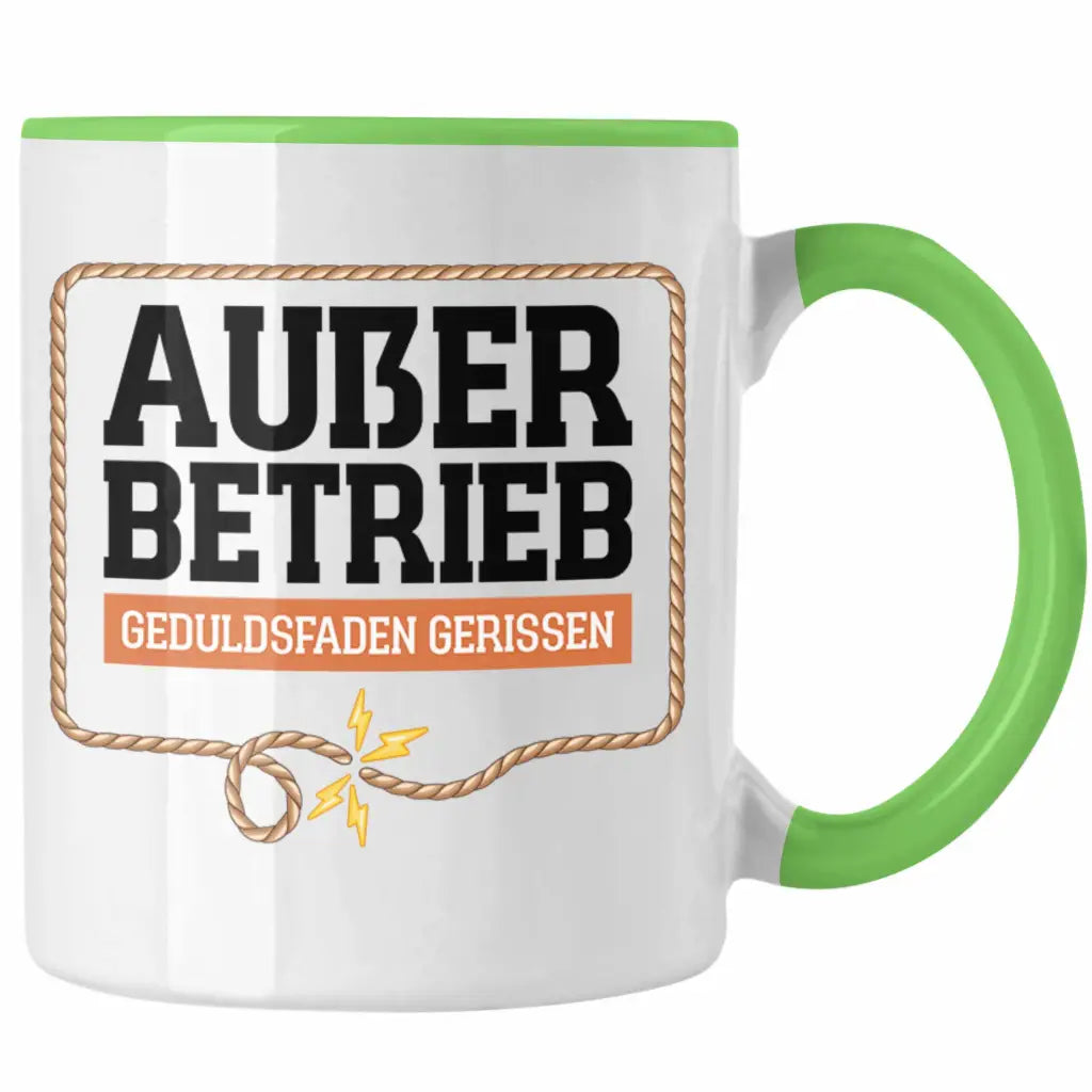 Lustige Tasse Büro Arbeit Kollegin