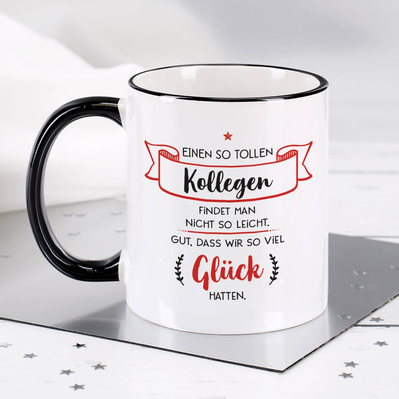 Tasse mit Foto und Text Personalisiert