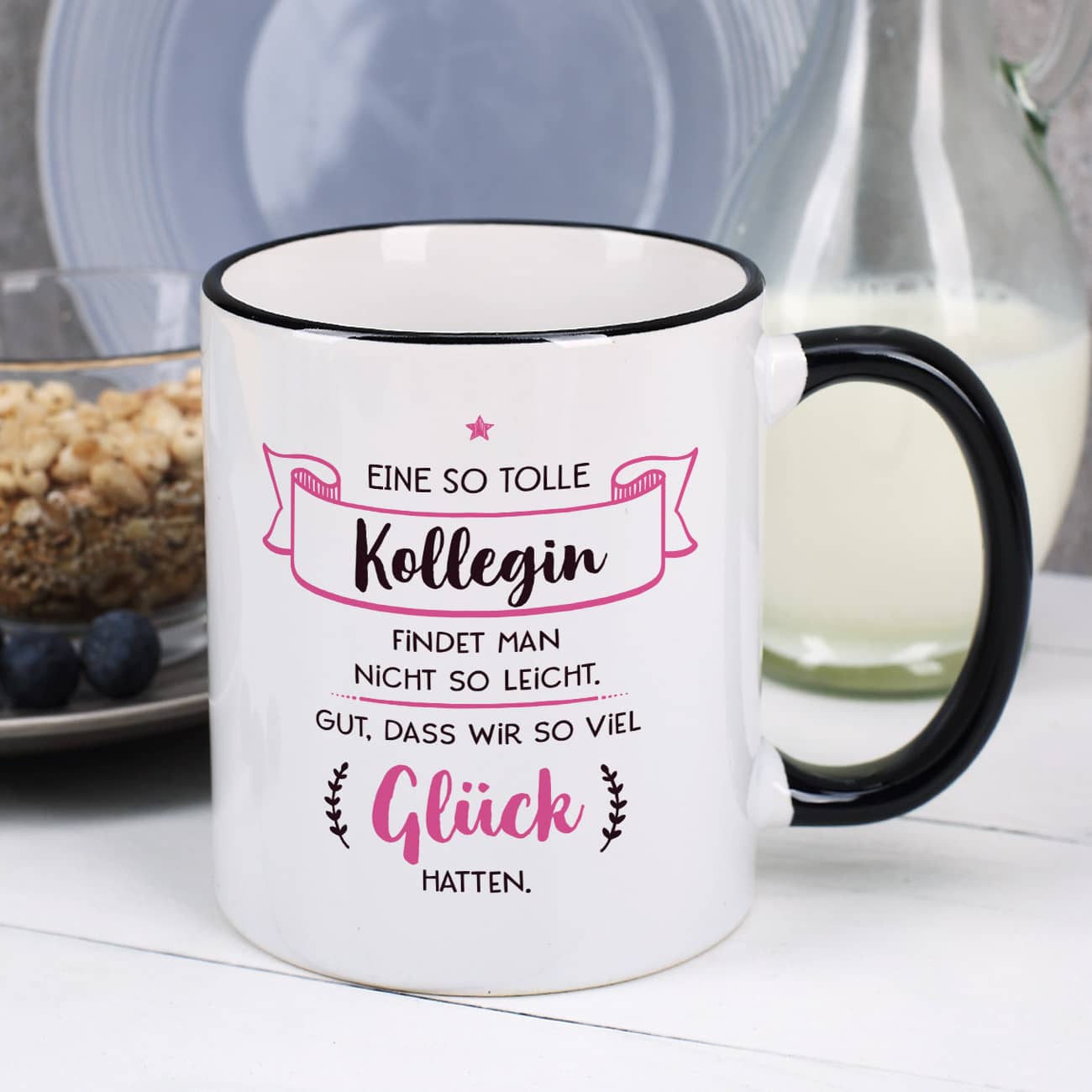 Tasse mit Foto und Text Personalisiert