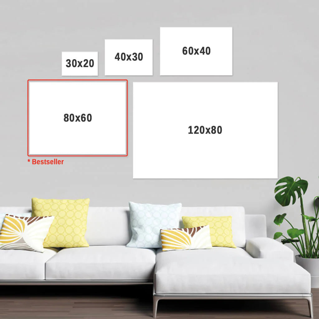 Personalisierte Leinwand "Enkelkinder" für Opa orde Oma