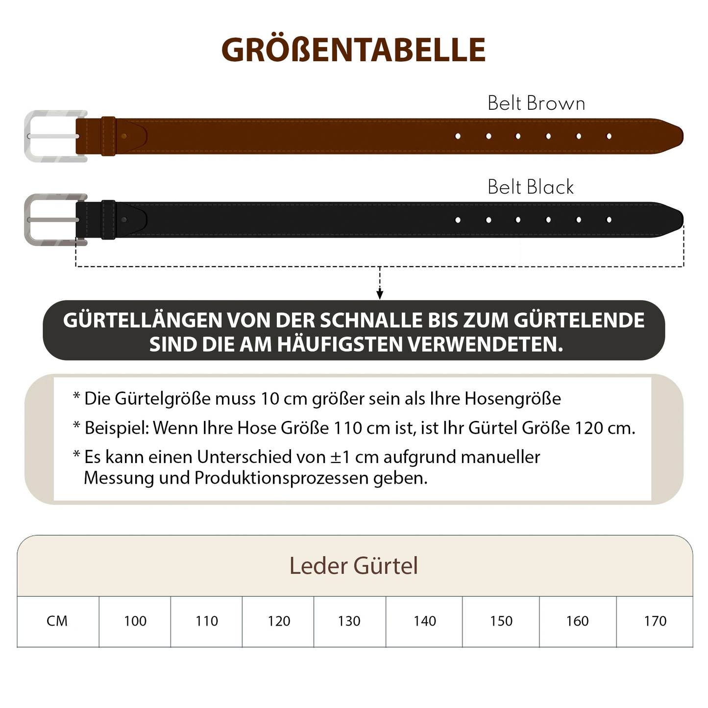 Personalisiert Gravierte Ledergürtel