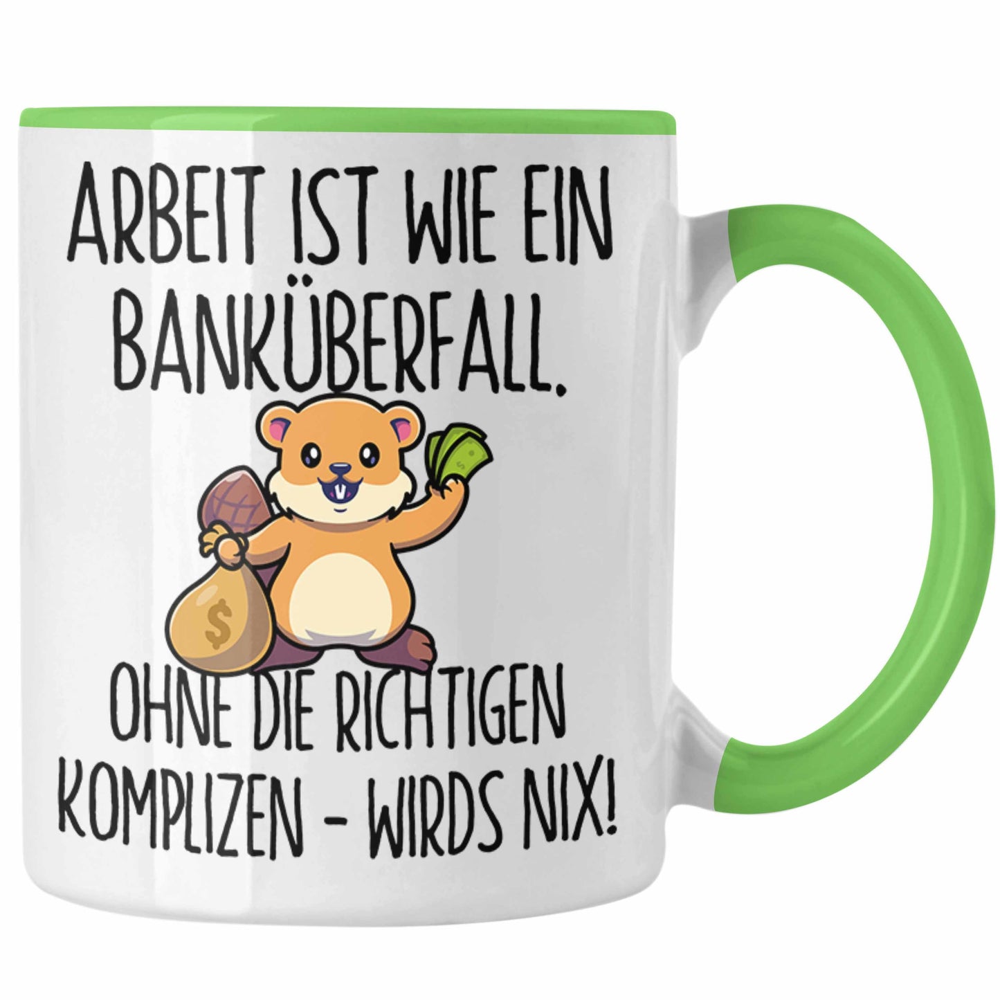 Trendation - Banküberfall Tasse für Kollegen