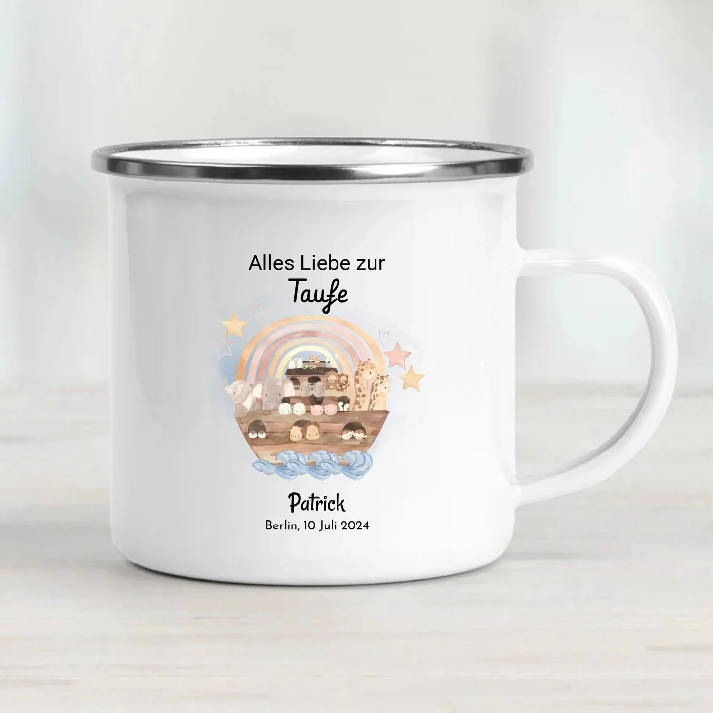 Personalisiert Taufe Tasse