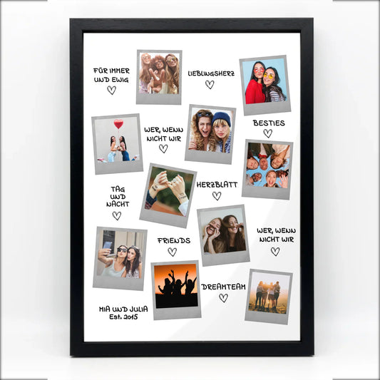 Personalisierte Poster für Beste Freundin
