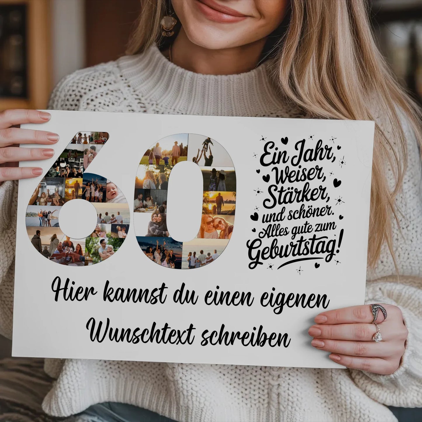 Personalisierte Poster für 60. Geburtstag