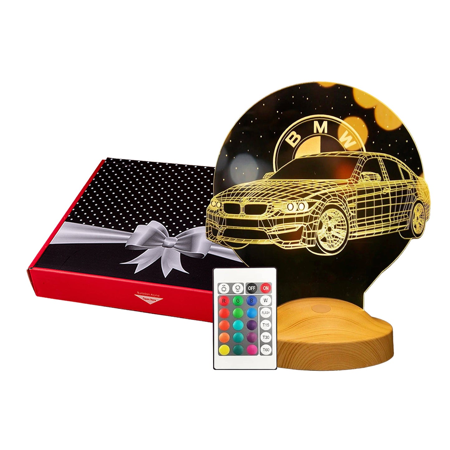 Auto Geschenkartikel Led Lampe mit Gravur