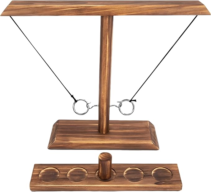 Wurfspiel mit Ringen für Rentner