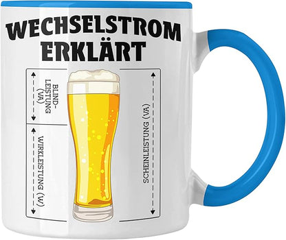 Witziger Technik-Kaffeebecher: Elektro-Lexikon Design – Ideal für Ingenieure
