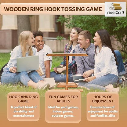 Wurfspiel mit Ringen für Rentner