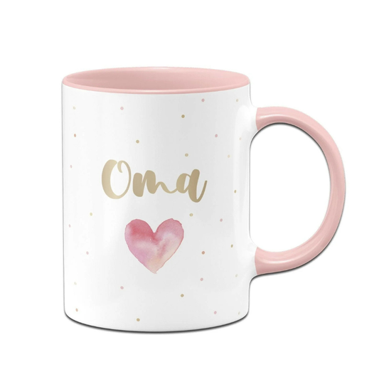 Tasse - Oma mit Herz