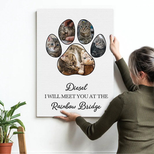 Personalisiertes Leinwandbild  für Hundebesitzer