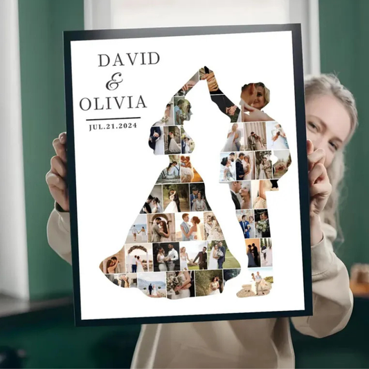 Personalisierte Poster für einen Hochzeit