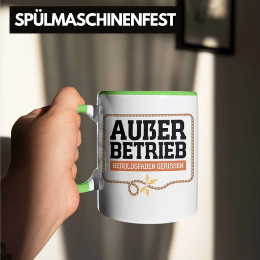 Lustige Tasse Büro Arbeit Kollegin