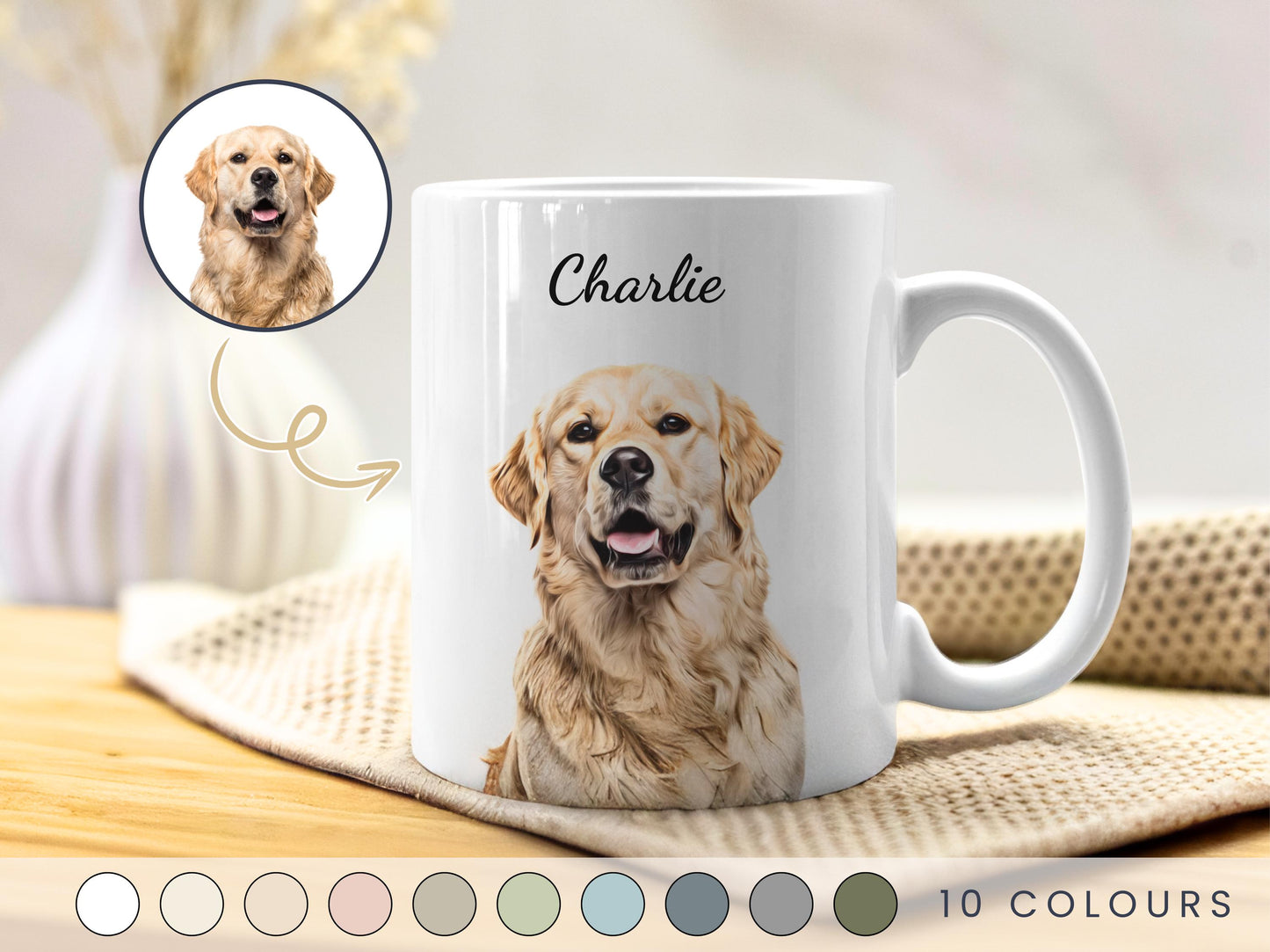 Personalisiert Hundebesitzer Tasse
