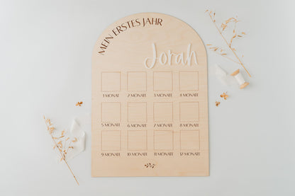 Meilensteintafel für das erste Babyjahr