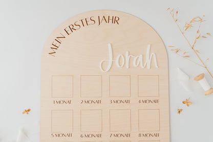 Meilensteintafel für das erste Babyjahr
